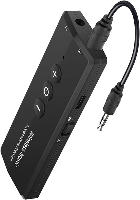 Bluetooth 5.0 Transmitter Receiver 3-in-1, Isobel Wireless 3.5mm Audio ...