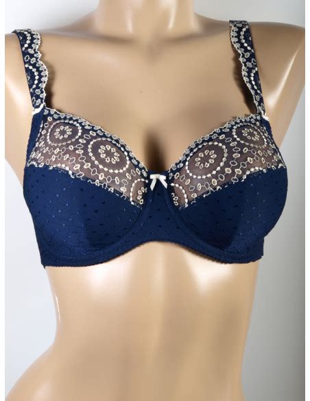 Soutien Gorge Emboitant 016310 SAF Saphire Bleu Osino Prima Donna