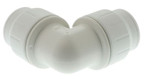 Pem0322w John Guest John Guest 90° Elbow Pvc Pipe Fitting 22mm 432 1389 Rs Components