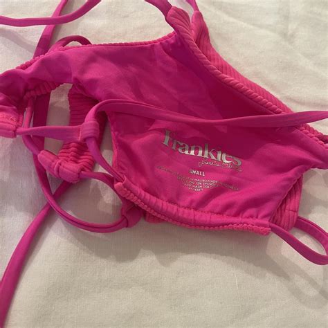 Frankies Bikini Willa Top Size Small Lightly Worn Depop