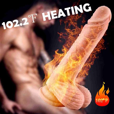Thrusting Modes Heating Realistic Dildo Arizonatoys