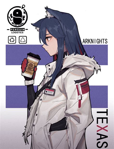 Hanesaki on Twitter: "#明日方舟 #アークナイツ #テキサス Free refills？ https://t.co