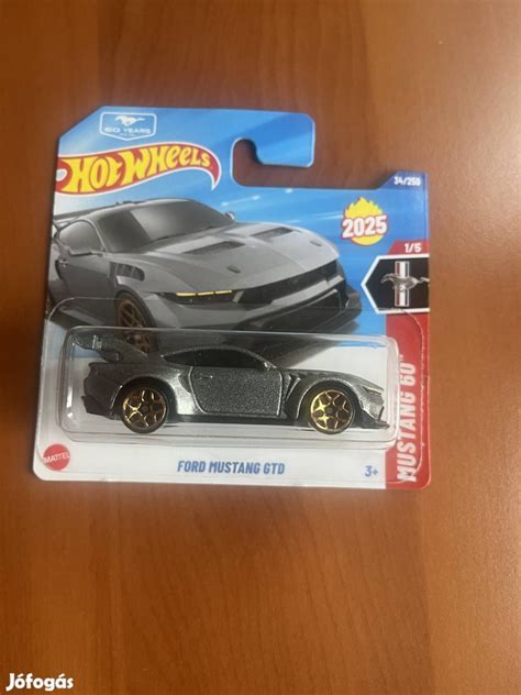 Hot Wheels Ford Mustang Gtd J Hajd Szoboszl Kisaut K J Fog S