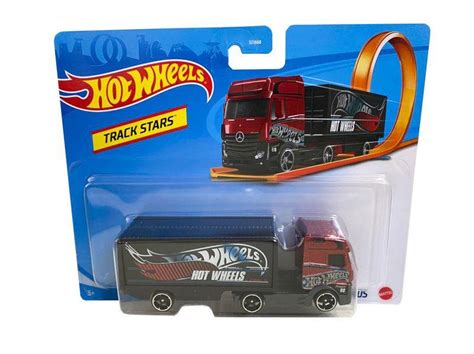 Hot Wheels Caminhão Velocidade na Pista Mattel BFM Caminhões Motos e Ônibus de