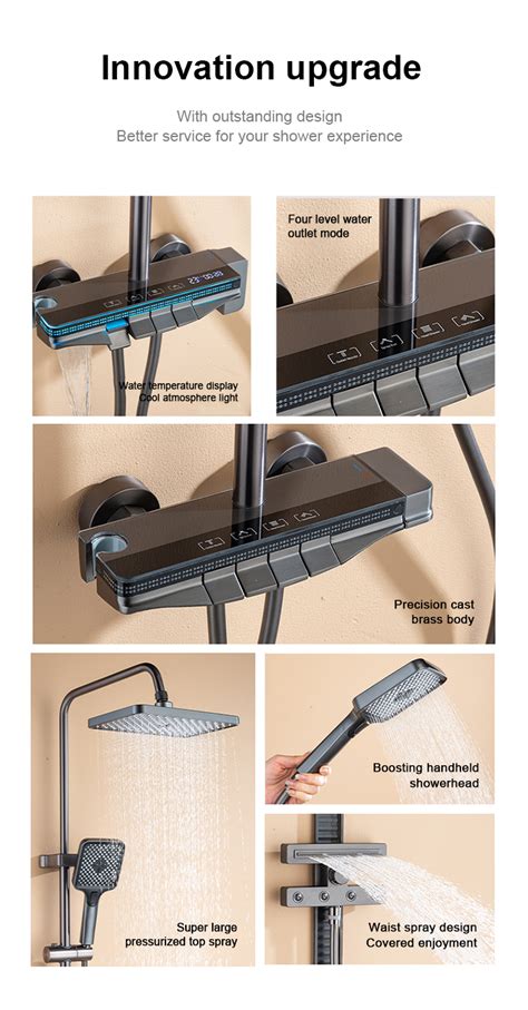 Fpx H Shower Set With Faucet High Pressure Hot And Cold Shower Set