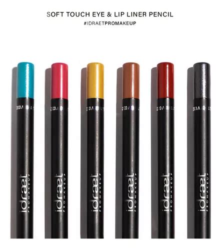 Lápiz Delineador De Ojos Eye Pencil Soft Touch Colors Idraet Color Chocolate Be Naked Efecto