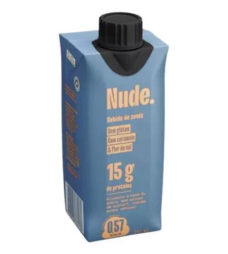 Kit X Bebida Vegetal Proteica Aveia Caramelo Sal Nude Ml Parcelamento Sem Juros