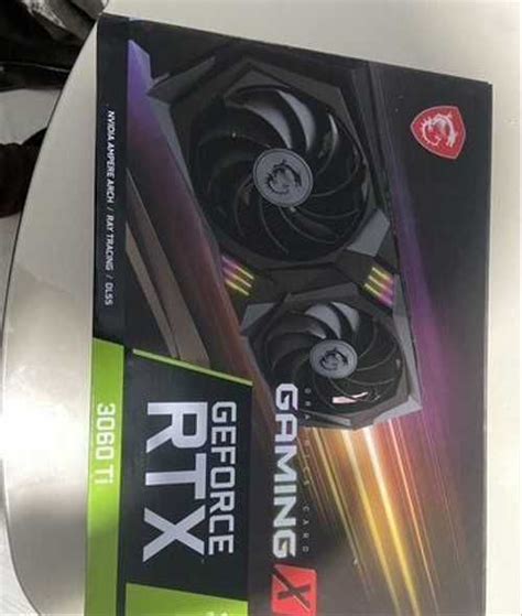 Видеокарта MSI nvidia GeForce RTX 3060Ti gaming X купить | Комьютерные ...