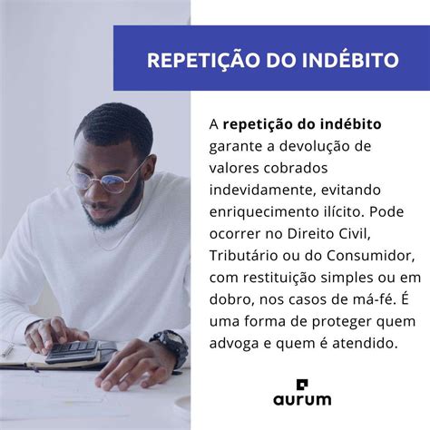 O Que É Repetição De Indébito