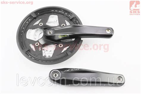 Шатуны "Octalink" 175мм, 48.36.26T MTB, алюминиевые, чёрные ALIVIO FC ...