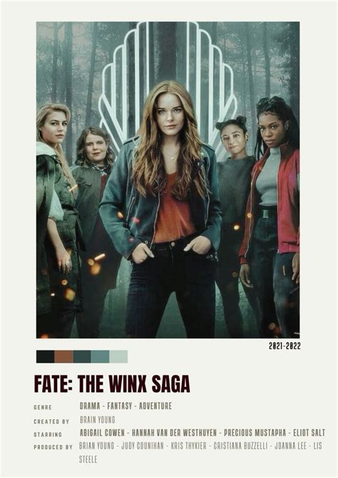 Aes Movie Poster Polaroid Fate The Winx Saga Fantasy In 2024