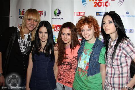 Пре-пати премии Муз-Тв 2010 - Ранетки - новая серия фотографий в ...