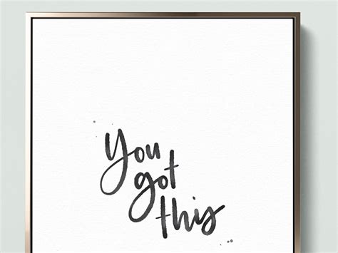 You Got This Boss Babe Print Motivational Wall Art Modern Minimalist ...