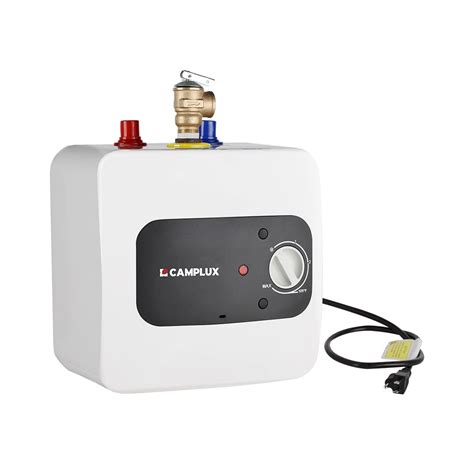 CAMPLUX Mini Tank Electric Water Heater 1 3 Gallons Hot Water Heaters 120V Under Sink Water