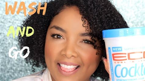 Wash And Go Routine For Super Defined Curls Ft Ors And Eco Styler Cocktail By Jennyfer Ross