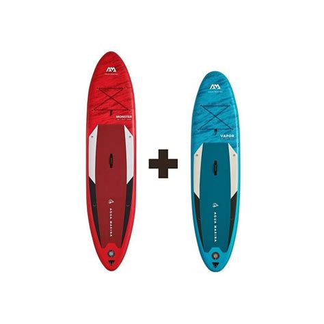 Paddleboard SUP set Aqua Marina Monster 12'0'' Aqua Marina Vapor 10'4 ...