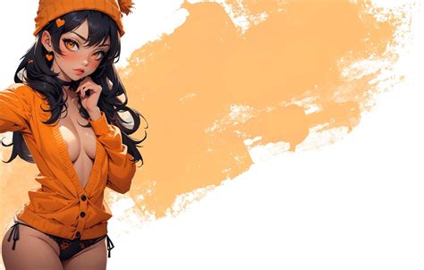 Wallpaper Kawaii Girl Hot Sexy Panties Hat Sexy Girl Anime For Mobile And Desktop