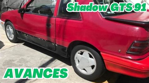 ArtCars Shadow GTS 1991 Avances Review Turbo YouTube