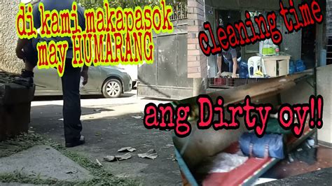 DI KAMI MAKAPASOK MAY HUMARANG CLEANING TIME SA ABANDONADONG KWARTO