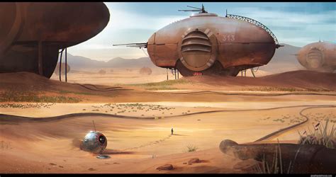 Desert Planet By Jonathandufresne On Deviantart