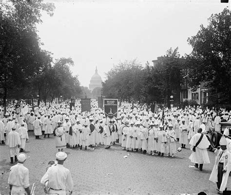 klux klan march  washington