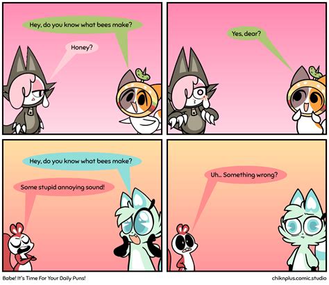 Babe It S Time For Your Daily Puns Comic Studio