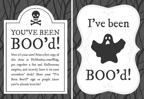 I Ve Been Booed Printable