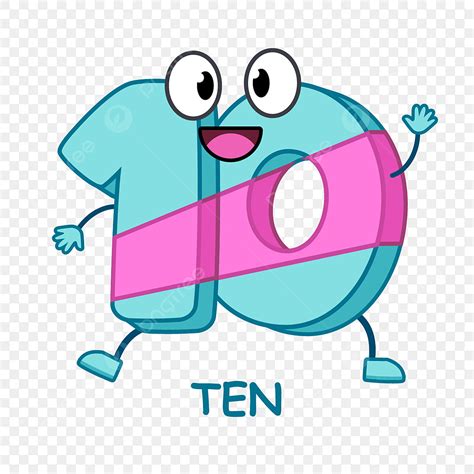 Numbers Ten PNG, Vector, PSD, and Clipart With Transparent Background ...