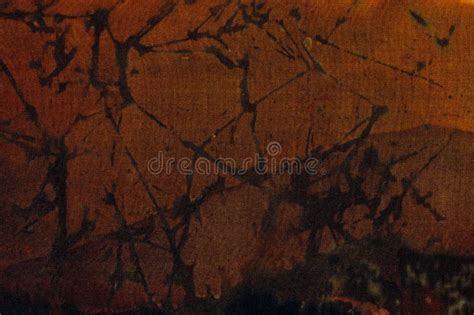 Abstraction Fragment Hot Batik Background Texture Handmade On Silk Stock Photo Image Of