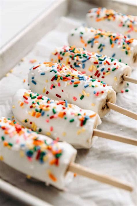 Frozen Yogurt Banana Pops Kalejunkie