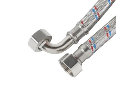 Подводка гибкая угловая для воды ГИГАНТ (3/4"х300 см; в/в) MasterProf ...