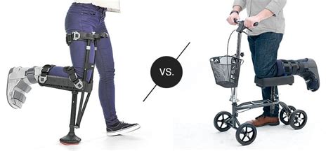 Knee Scooter Vs Iwalk Hands Free Mobility Device Comparison