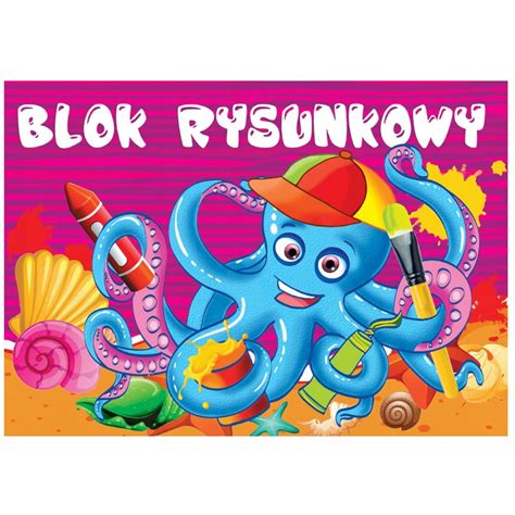 Blok Rysunkowy Bia Y A Szkolny Arkuszy Protos Allegro Pl