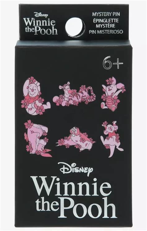 74141 Unopened Box Hot Topic Winnie The Pooh Cherry Blossom Blind Box Loungefly Disney Pin
