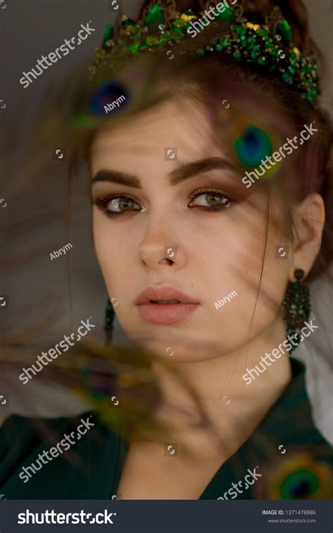 Sexy Beautiful Stylish Model Brunette Girl Foto De Stock Editar Ahora 1371478886