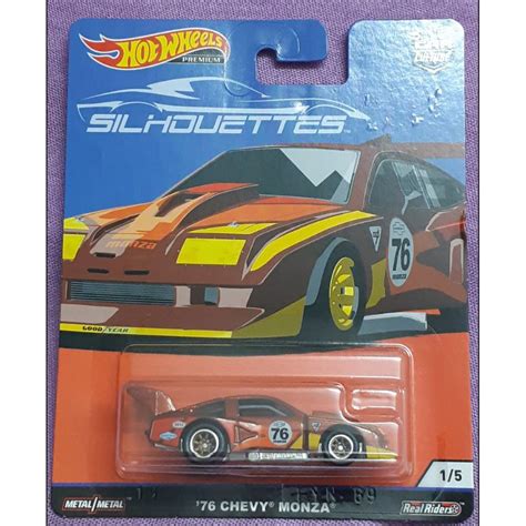 Hot Wheels 76 Chevy Monza Silhouette Shopee Malaysia