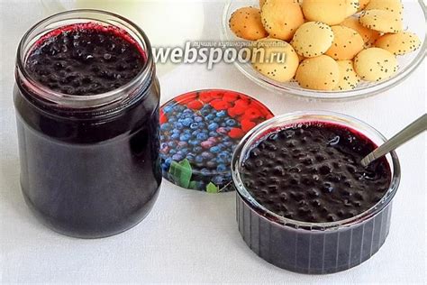 Варенье из черники рецепт с фото, как приготовить на Webspoon.ru