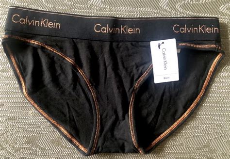 Authentic Sexy Calvin Klein Black Bikini Logo Brief Size Small Picclick Uk