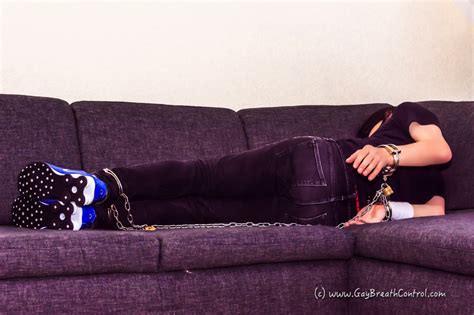 EmoBCSMSlave First Breathplay Session After The Break Gay Bondage And Breath Control