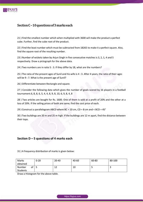 Solution Cbse Class Maths Sample Paper Set Studypool 48 Off