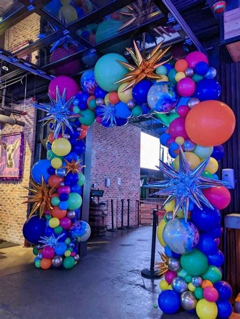 Ballon Arch Party Time Texas 30th Birthday Balloons Balloon