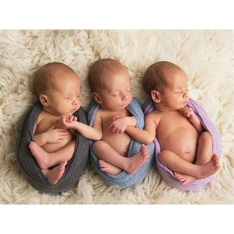 Pin By Bianca Bridge On Baby Picture Ideas Triplet Babies Baby