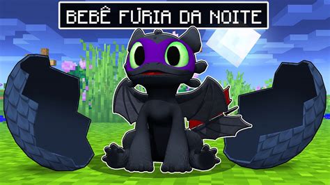 Nasci Como Beb Furia Da Noite No Minecraft Youtube