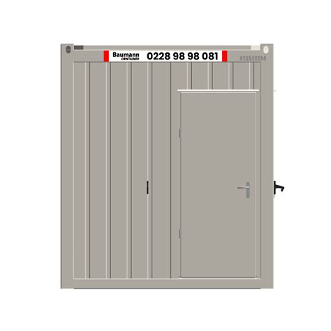 20 Sanitärcontainer Damen Herren Baumann Container