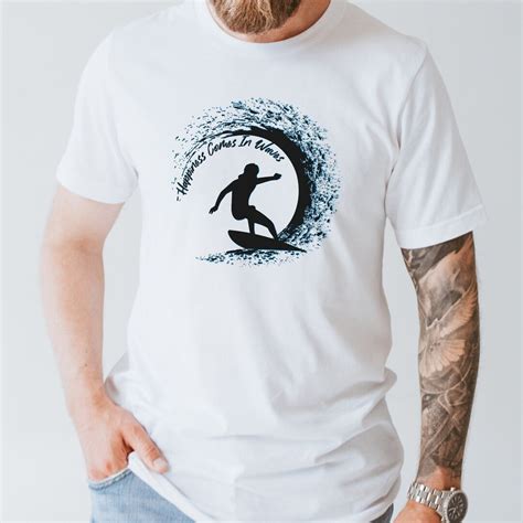 Surfing T Shirt Unisex Cool Surf Shirts Retro Vintage Surfing Etsy