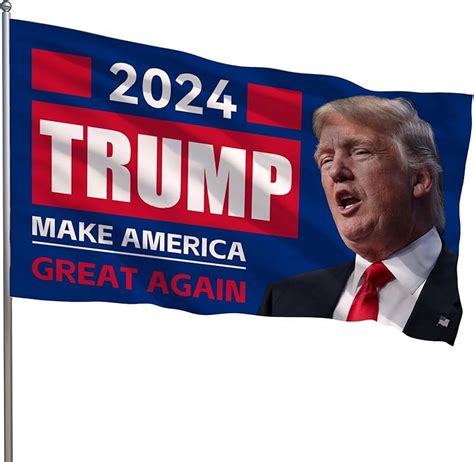 Trump 2024 Flag 3x5ft Trump Flags With Maga Large Hanging Banners Heavy