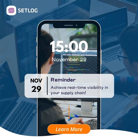 realtime tracking transparency scm setlog