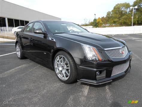 Black Diamond Tricoat Cadillac Cts V Sedan Photo