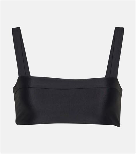 Coast Bikini Top In Black Jade Swim Mytheresa