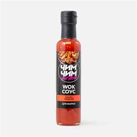 Купить соус wok Чим Чим кисло сладкий hot asia 300 г цены на Мегамаркет Артикул 100024355202
